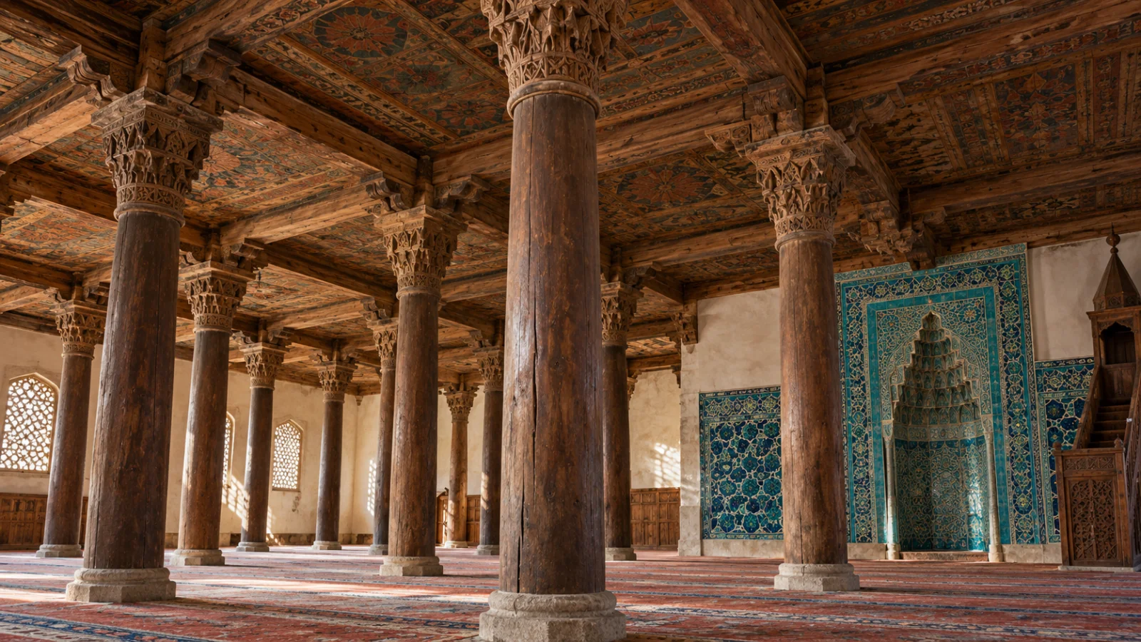 Eşrefoğlu Camii: Kitabeler, Ahşap Taşıyıcılar ve Beylikler Dönemi Mimarisi